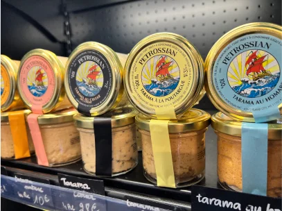 Cavier et terrines de la mer Petrossian - Montauban - Tarn et Garonne